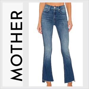 MOTHER The Runaway Step Fray Jeans Night in Havana 29